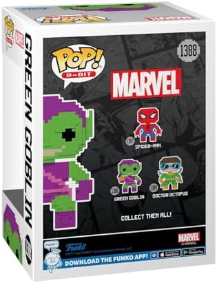 Funko Pop Marvel 8-Bit - Green Goblin - Marvel Comics - Marvel Comics - Vinyl Figure - -