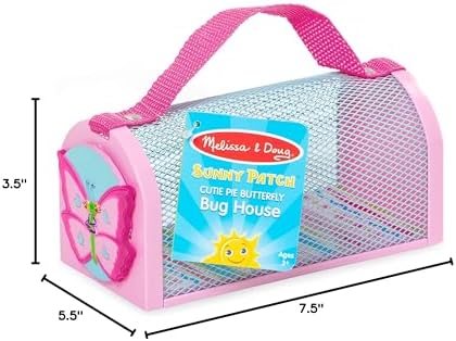 Melissa & Doug Melissa Doug Sunny Patch Cutie Pie Butterfly Bug House Toy for years With