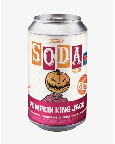 Funko Pumpkin King Jack Vinyl Soda The Nightmare Before Christmas NYCC Figure