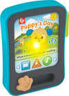 Fisher-Price Baby Learning Toy Laugh Learn Puppy's Storytime Reader Pretend Tablet with