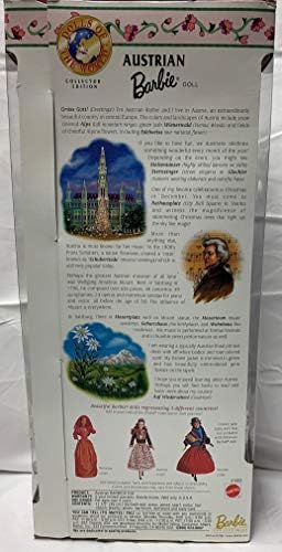 Barbie Dolls of the World Collector Edition Austrian Barbie 1998