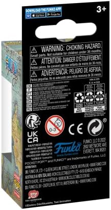 Funko POP Keychain One Piece - Roronoa Zoro Novelty Keyring - Collectable Mini Figure -