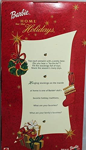 Mattel Barbie 2001 Home for The Holidays