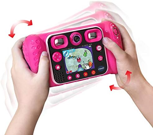 VTech KidiZoom Duo DX Digital Selfie Camera with MP3 Player Pink