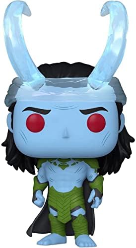 Funko POP Marvel What If - Frost Giant Loki Funko Vinyl Figure Bundled with Compatible