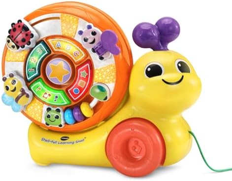 VTech Shell-Full Learning Snail Pull Toy for Toddlers