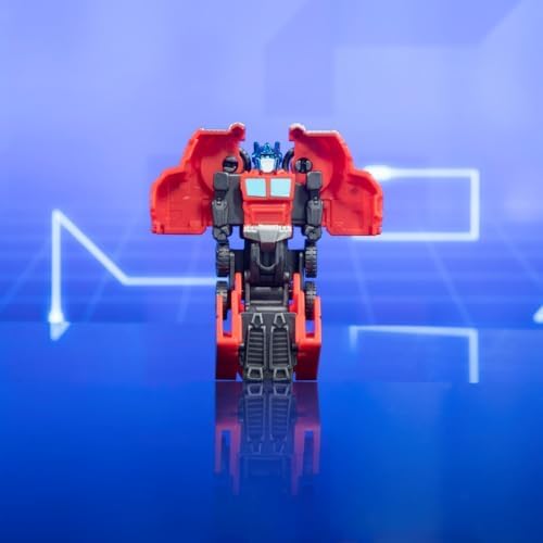Transformers EarthSpark Tacticon Optimus Prime Figure 6 cm Robot Toy for Age 6