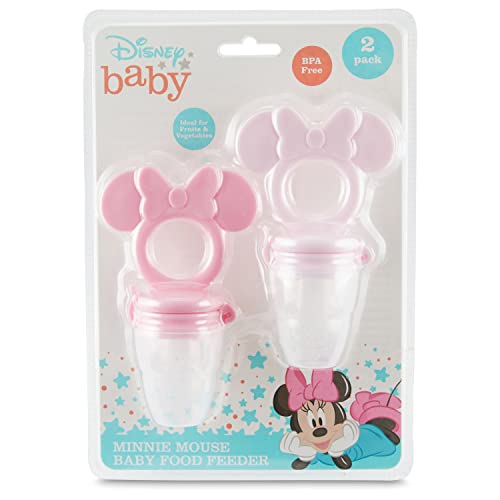 Disney Mickey and Minnie Teether with Fruit Feeder - Safe and Durable Design for Soothing