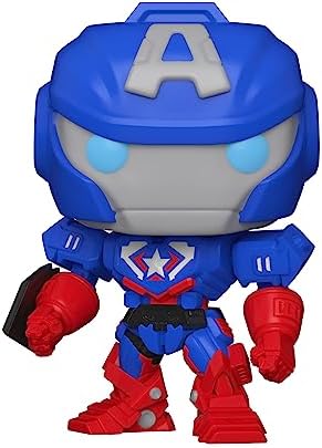 Funko POP Pop Marvel Marvel Mech - Captain America Multicolor 3.75 inches