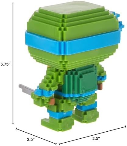 Funko 8-Bit Pop Teenage Mutant Ninja Turtles-Leonardo Figure