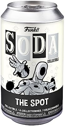 Funko Vinyl SODA Spider-Man Across The Spider-Verse - The Spot - 16 Odds for Rare Chase Variant - Spider-Man - Collectable Vinyl Figure