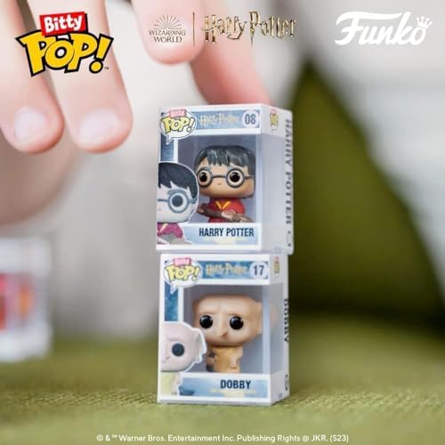 Funko Magical Minis Wizard Pop Harry Potter with Hedwig Bundled with 2 Bitty Pop Blind