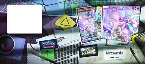Pokemon TCG Detective Pikachu Mewtwo-Gx Case File 6 Booster Pack A Foil Promo Gx Card A