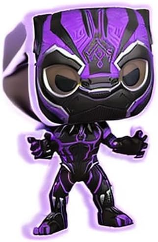 Funko POP Marvel Black Panther - Purple Glow Black Panther Target