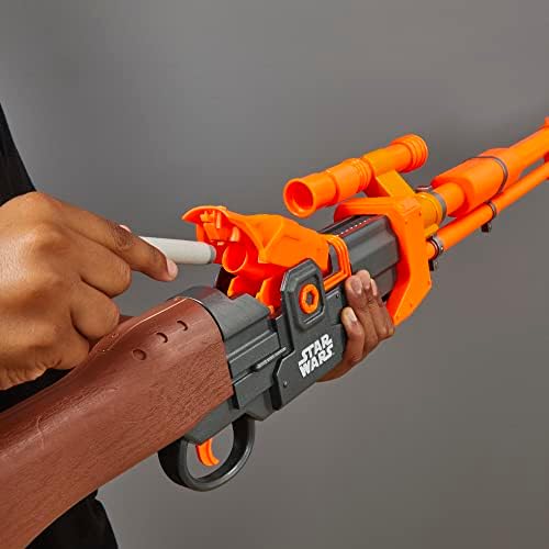 Nerf Star Wars Amban Phase-Pulse Blaster The Mandalorian Scope 10 Official Elite Darts