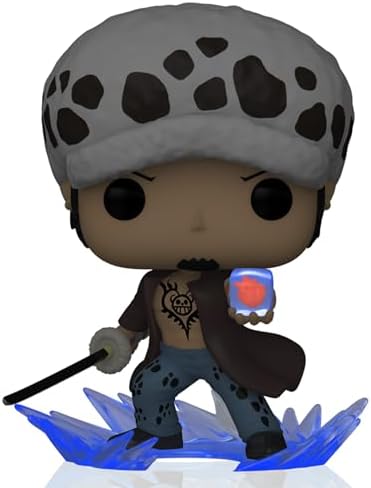 Funko Pop One Piece Trafalgar D. Water Law wHeart Chase Figure AAA Anime