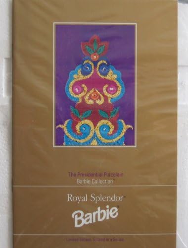 Barbie Royal Splendor PORCELAIN Doll SIGNED Limited Edition 2nd Series 1993