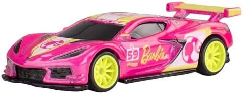Mattel Hot Wheels Premium Pop Culture Barbie 65th Corvette C8.R 164 Scale Die-Cast Metal
