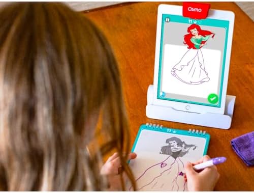 Disney Osmo Super Studio Disney Princess Drawing Set - Osmo Base Disney Princess Learn to