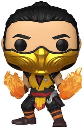 Funko Pop Mortal Kombat 1 - Scorpion - Mortal Kombat Game Franchise - Collectable Vinyl Figure