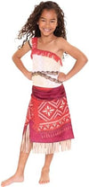 Disney Moana 2 Moana Dress Costume for Girls Adventure Outfit Fashion for Pretend Play