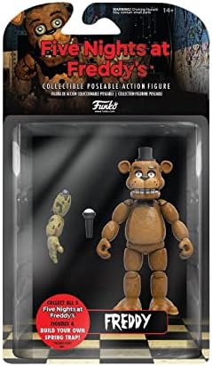 Funko 5 Articulated Action Figure Five Nights at Freddy's FNAF - Freddy Fazbear - - - -