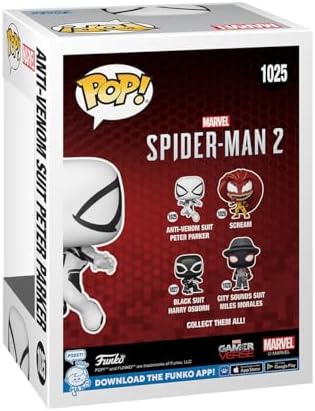Funko Pop Marvel Gamerverse - Spider-Man 2 Anti-Venom Peter Suit Peter Parker - Spider-Man 2 Video Game - Collectable Vinyl Figure