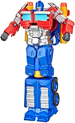 Transformers Rise of The Beasts Movie 2-in-1 Optimus Prime Blaster Powered by Nerf for