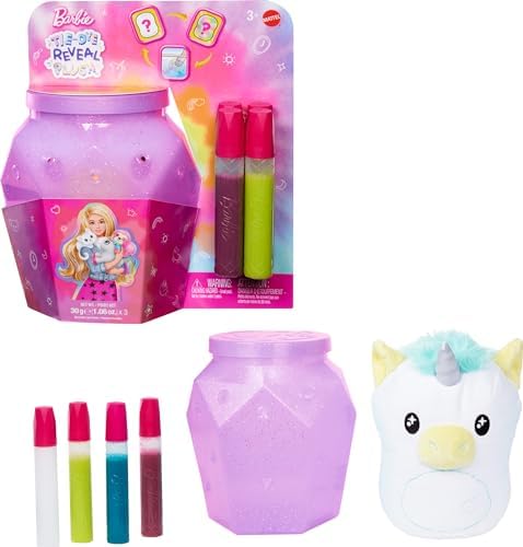 Barbie Mattel Tie-Dye Reveal Plush