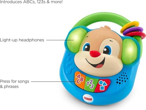 Fisher-Price Baby Toddler Toy Laugh Learn Sing Learn Music Player Pretend Radio with