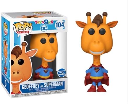 Funko Pop Ad Icons DC Comics 3.75 Inch Action Figure R Us - Geoffrey as Superman 104