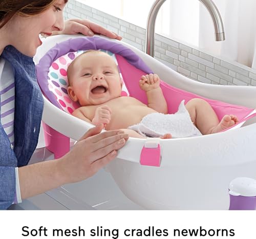 Fisher-Price Baby to Toddler Bath 4-In-1 Sling 'N Seat Tub with Removable Infant Support