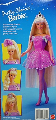 Barbie Pretty Choices Barbie Doll Pink Long Hair