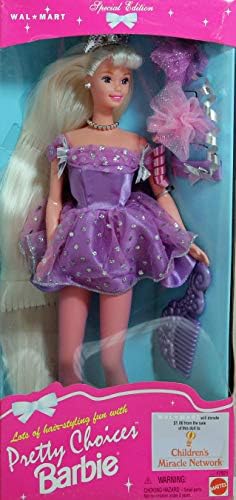 Barbie Pretty Choices Barbie Doll Pink Long Hair