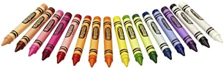 Crayola Binney Smith CrayolaR Large Crayon Set Lift-Lid Box Assorted Colors Box Of 16