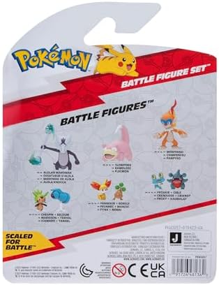 Pokemon Battle Figure 3PK Clefairy BELDUM SIRFETCH'D