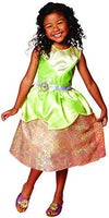 Disney Princess Tiana Dress Costume for Girls Perfect for Party Halloween Or Pretend Play
