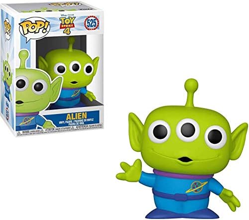Disney Pixar Toy Story 4 - Alien Funko Pop Vinyl Figure Includes Compatible Pop Box