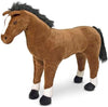 Melissa & Doug Melissa Doug Giant Horse - Lifelike Stuffed Animal nearly 3 feet tall