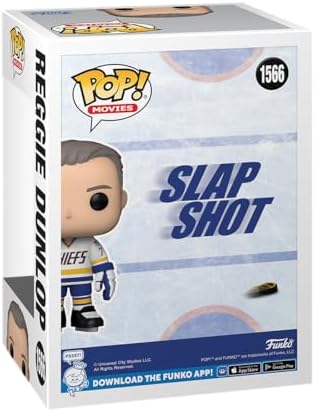 Funko POP Movies Slap Shot - Reggie 'Reg' Dunlop - Collectable Vinyl Figure
