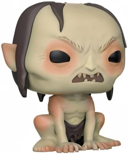 Funko POP Lord of The Rings - Gollum Pop Vinyl Figure Bundled with Compatible Pop Box