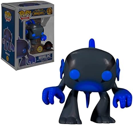 Funko World of Warcraft Murloc Black Glow Blizzard 30th Anniversary Funko POP Viny