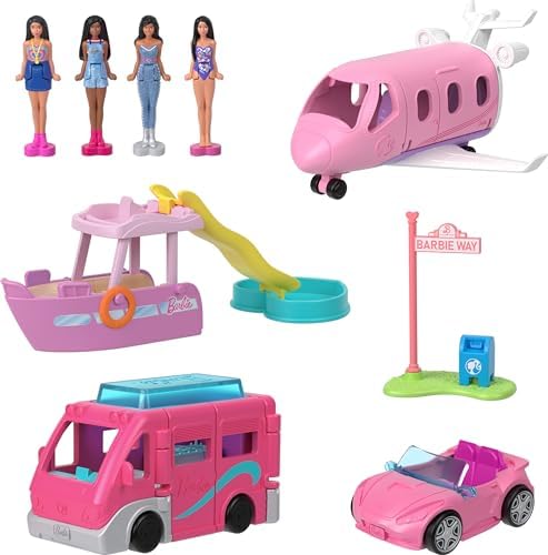 Barbie Mini BarbieLand DreamHouse 3-Vehicle Playset