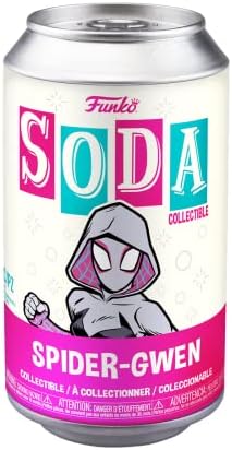 Funko Vinyl SODA Spider-Man Across The Spider-Verse - Spider-Gwen - 16 Odds for Rare Chase Variant - Spider-Man - Collectable Vinyl Figure