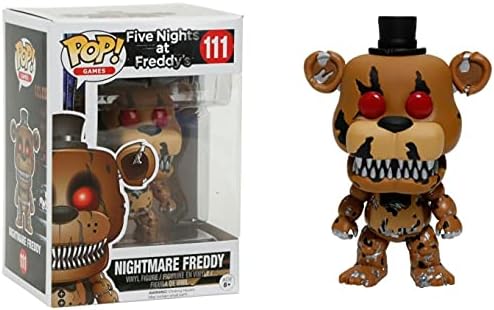 Funko POP Five Nights at Freddy - Nightmare Freddy Funko Pop Vinyl Figure Bundled with