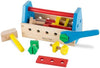 Melissa & Doug Melissa Doug Take-Along Tool Kit Wooden Construction Toy 24 pcs Multicolor