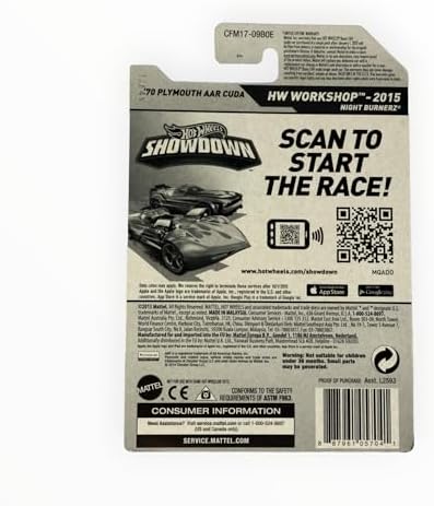 Hot Wheels '70 Plymouth AAR Cuda HW Workshop 199250 GreenBlack