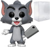 Funko Tom and Jerry - Tom Pop Vinyl Figure Bundled with Compatible Pop Box Protector Case