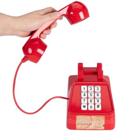Disney The Simpsons Moe's Prank Phone Feature Iconic Telephone from Moe's Tavern Over 10