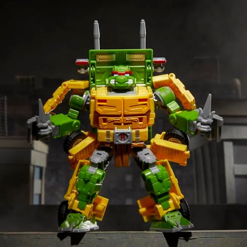 Transformers Collaborative Teenage Mutant Ninja Turtles x Toy Party Wallop 7-inch Action